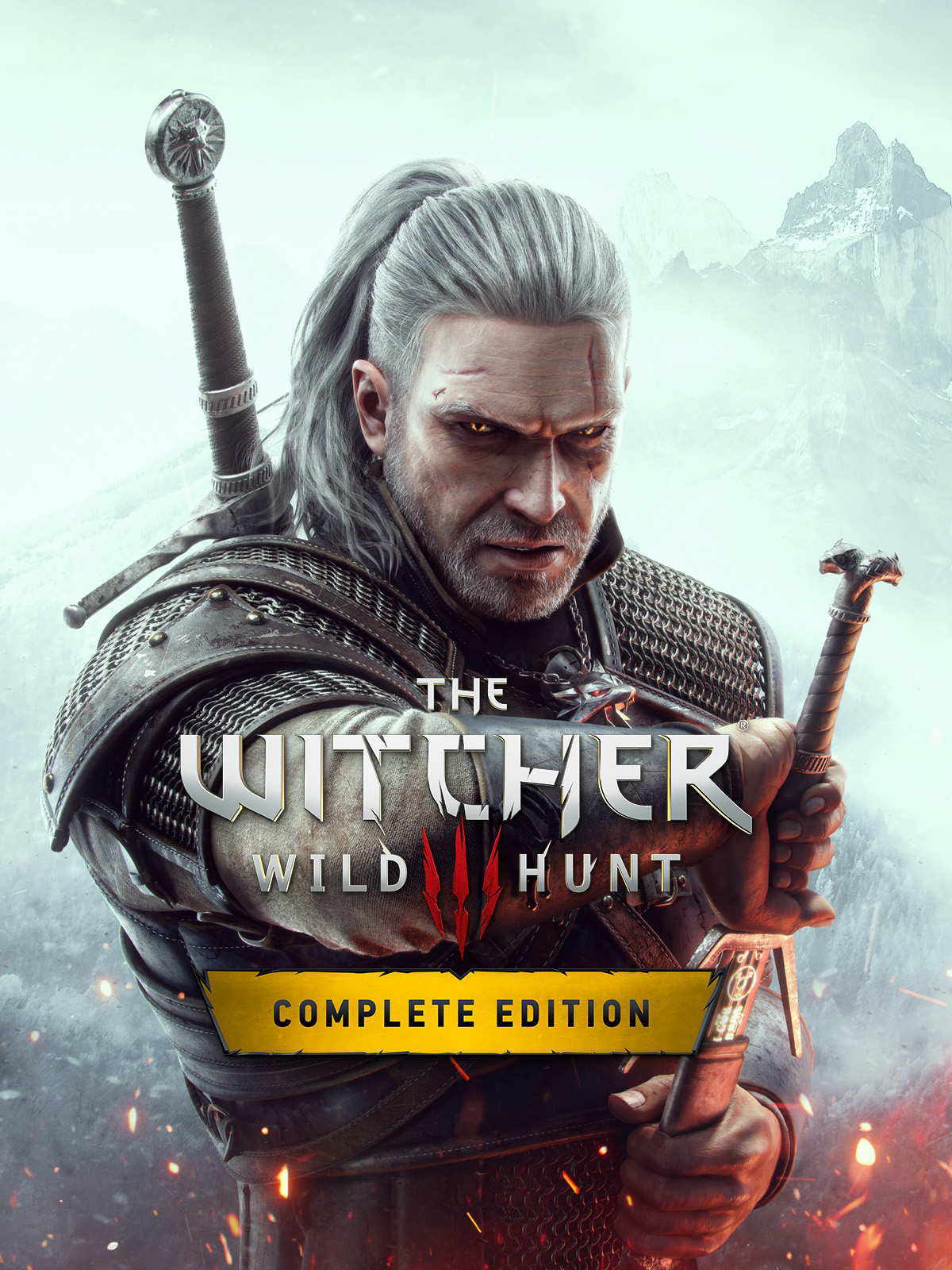 Portada del videojuego The Witcher 3: Wild Hunt 